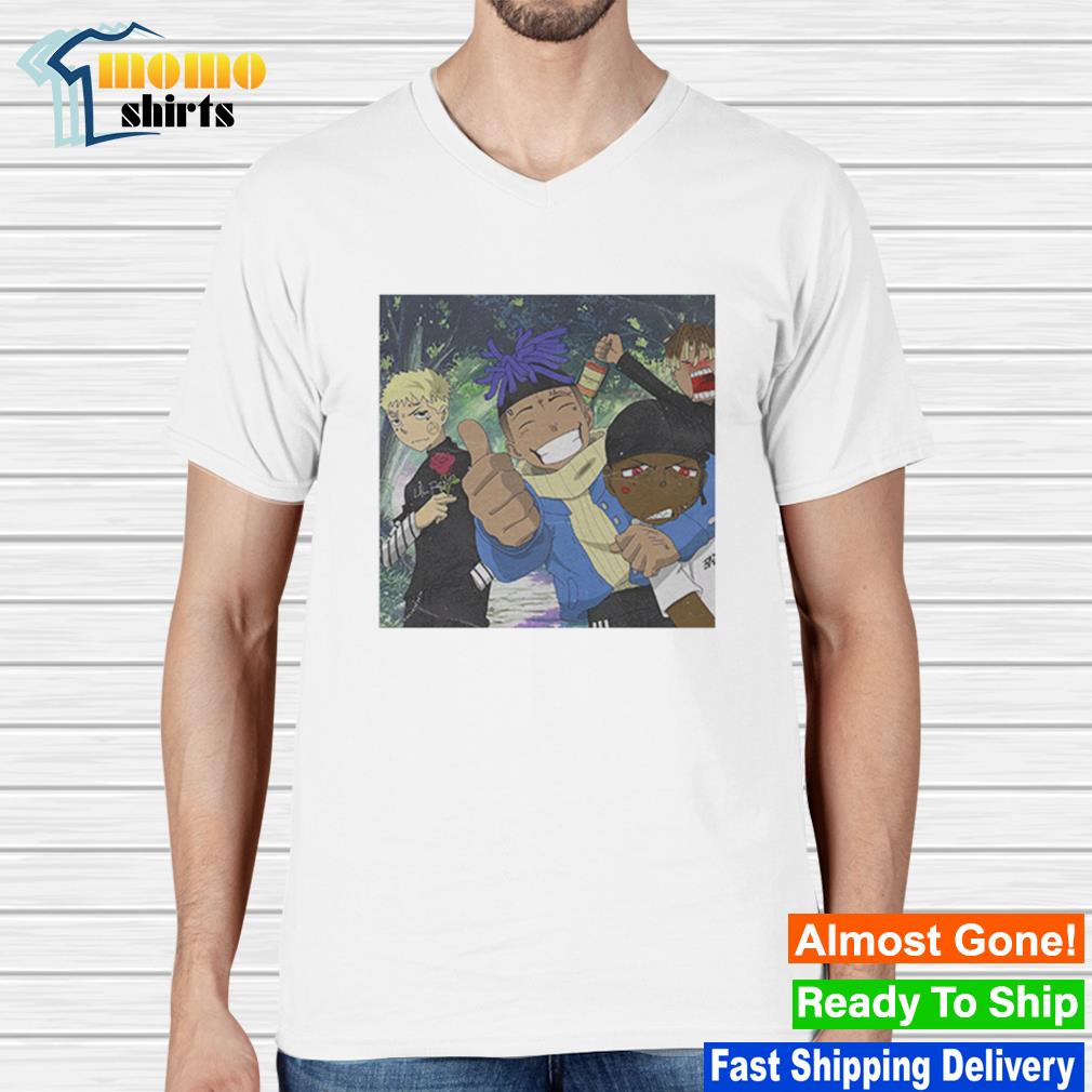 lil peep anime shirt