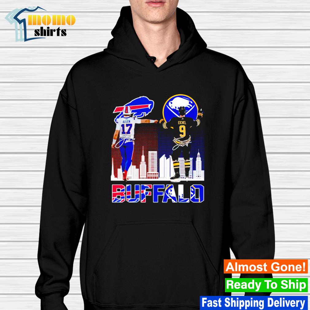 Josh Allen Buffalo Bills And Jack Eichel Buffalo Sabres Signatures Mug,  hoodie, sweater, long sleeve and tank top