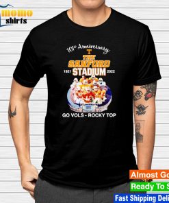 101st anniversary the Sanford Stadium 1921 2022 go Vols Rocky top shirt