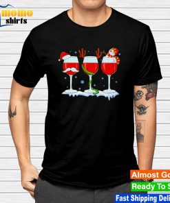 Christmas Wine Glass shirt