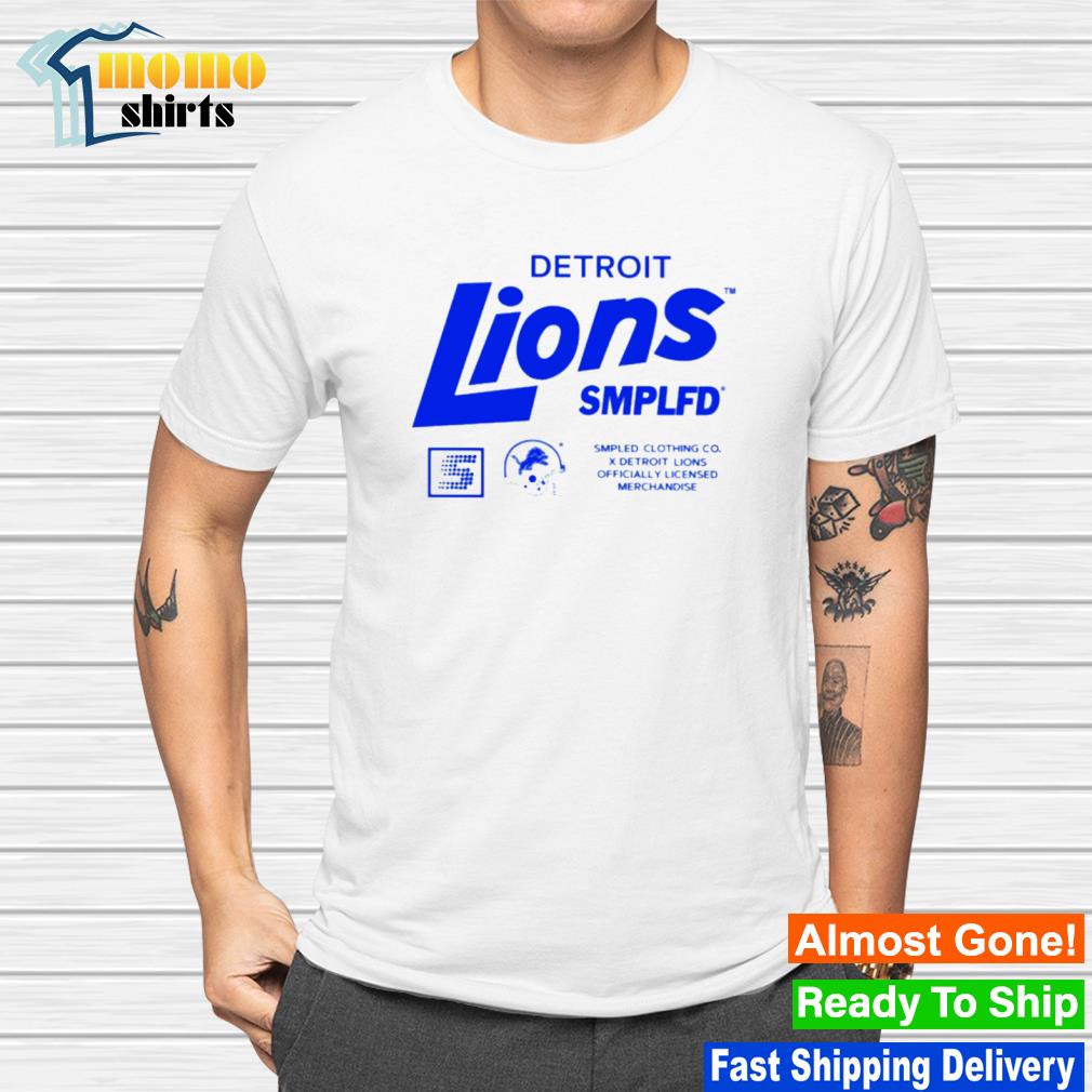 Detroit Lions Men's Formation Tri-Blend T-Shirt - Vintage Detroit Collection