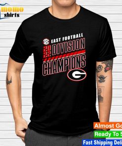 Georgia Bulldogs 2022 SEC East Division Football Champions shirt