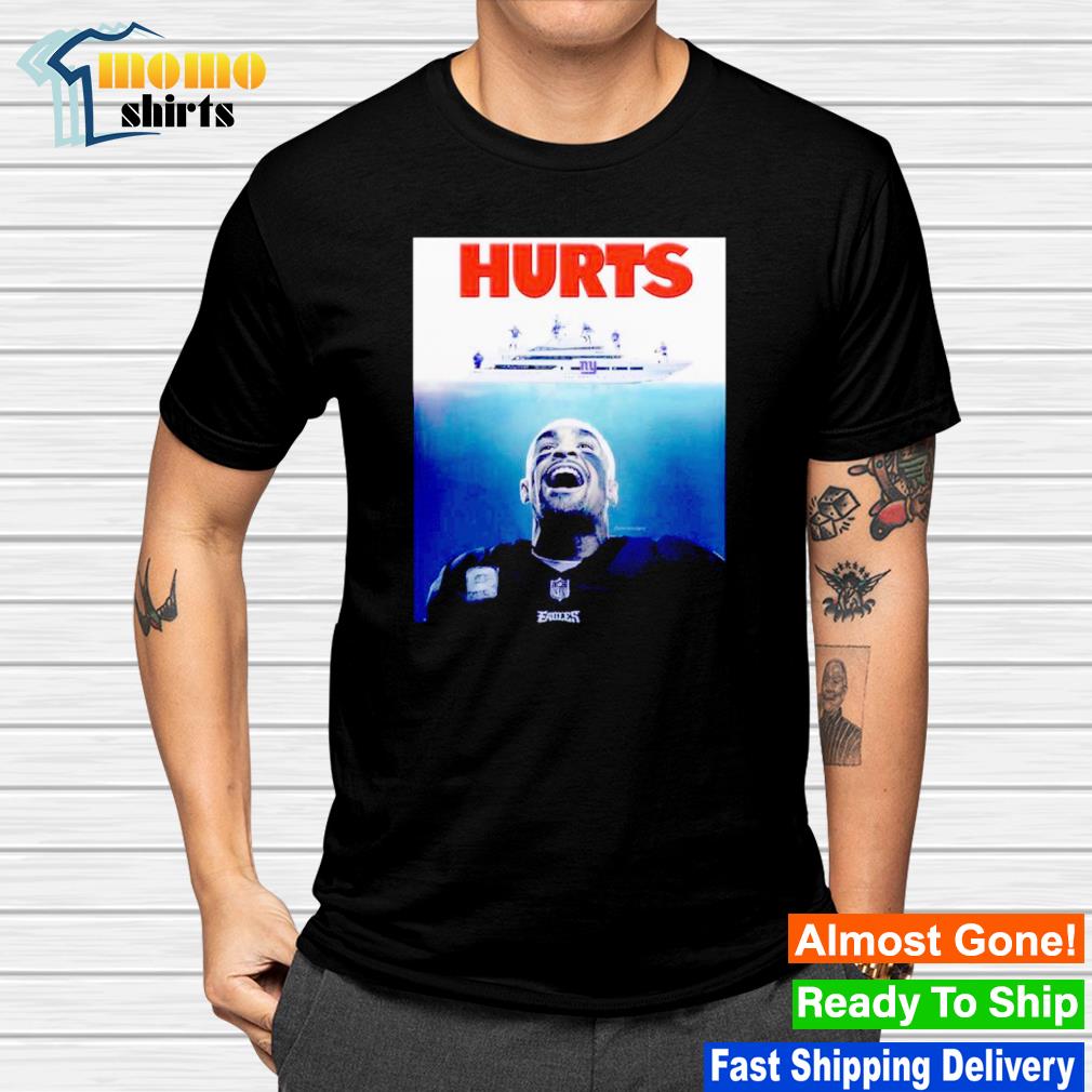 Best hurts Jaws Jalen Hurts Philadelphia Eagles shirt, hoodie, sweater,  long sleeve and tank top