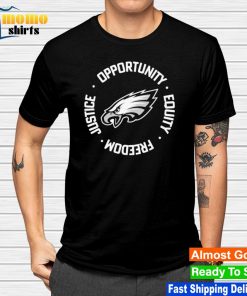 Philadelphia Eagles Nfl Inspire Change Opportunity Equality Freedom Justice  Shirt, hoodie, sweater, long sleeve and tank top