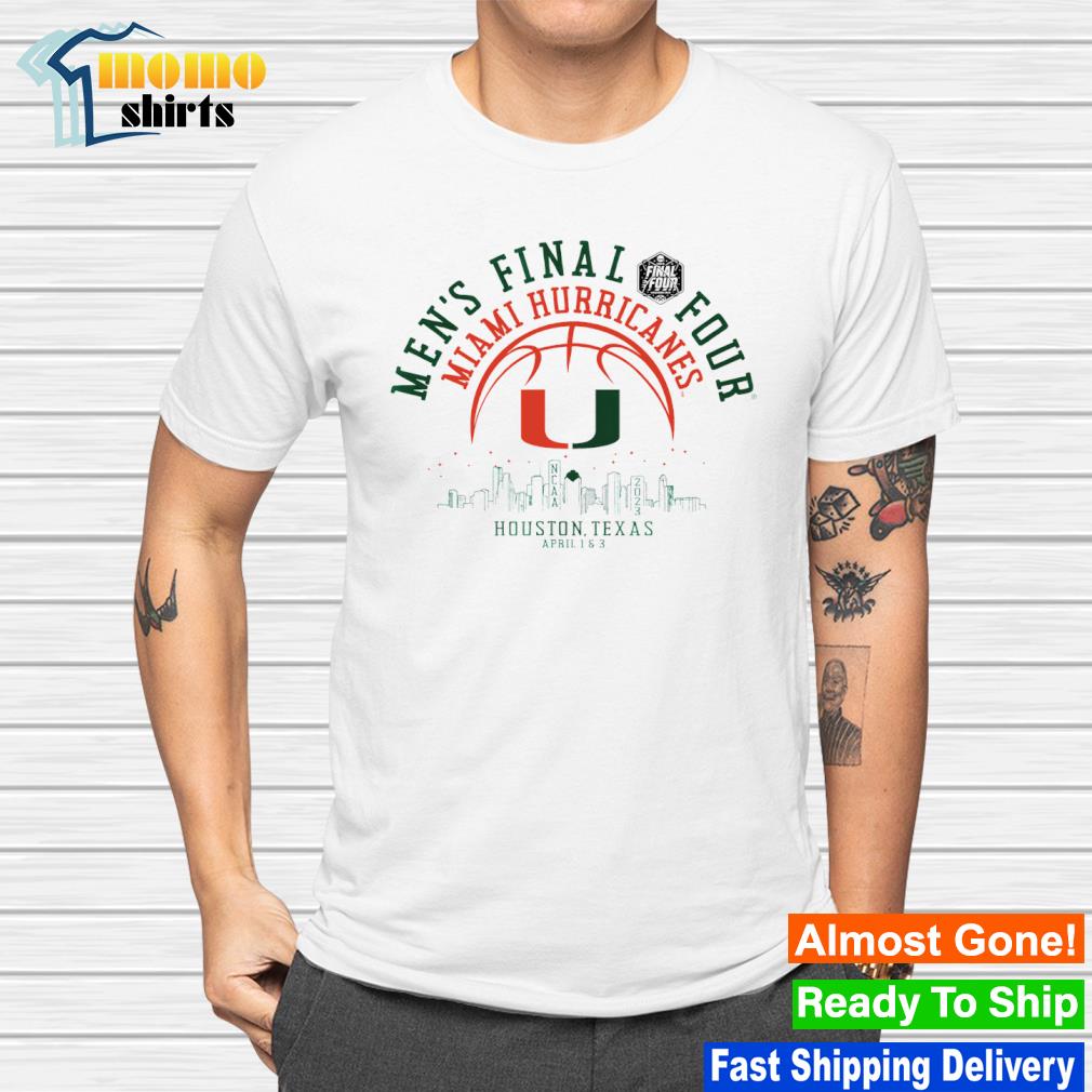 Funny miami Hurricanes Final Four 2023 Basketball Hoops shirt
