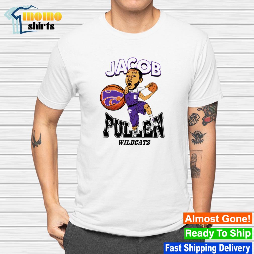 Official k-state Wildcats Purple Jacob Pullen Caricature shirt
