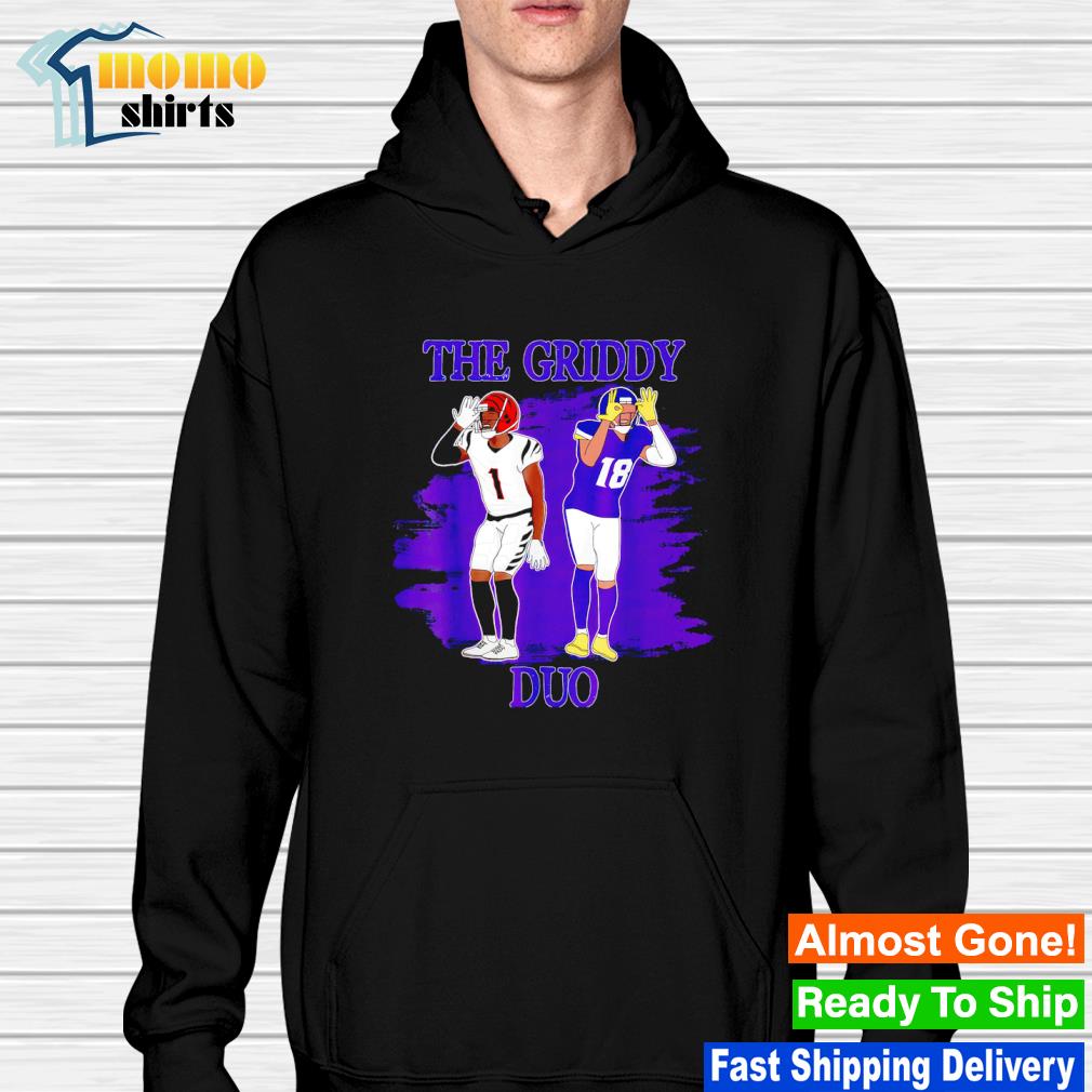 The Griddy Duo Justin Jefferson and Jamarr Chase T-Shirt, hoodie