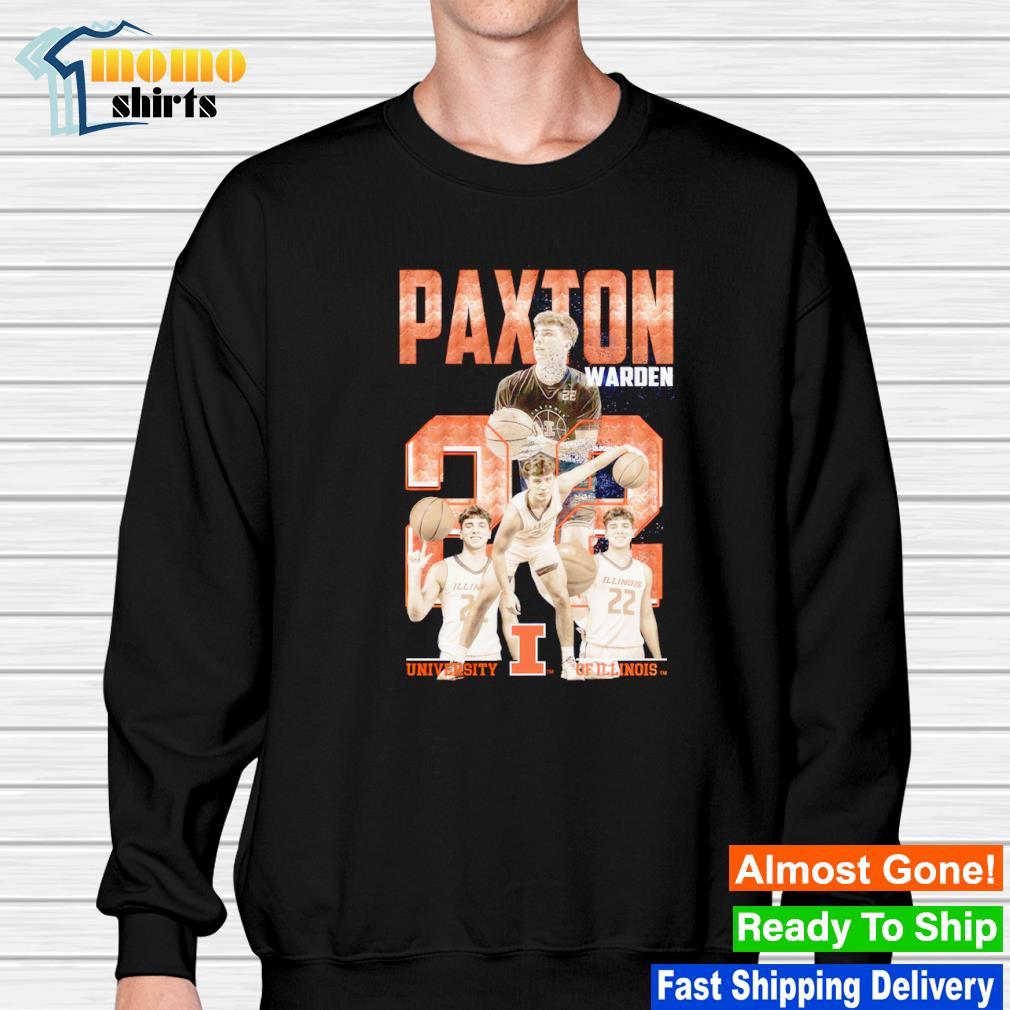 Top paxton Warden Illinois Fighting Illini shirt, hoodie, sweater, long ...