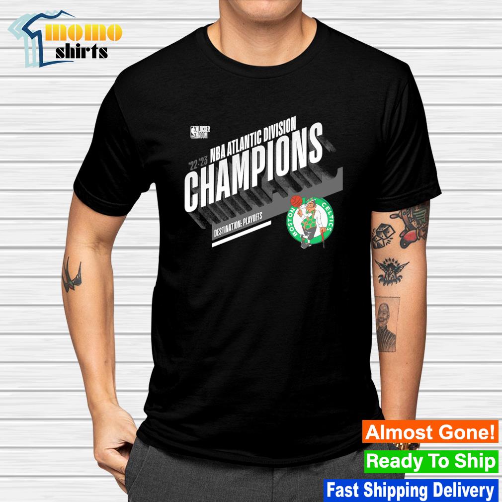 Awesome boston Celtics 2023 NBA Atlantic Division Champions Locker Room shirt