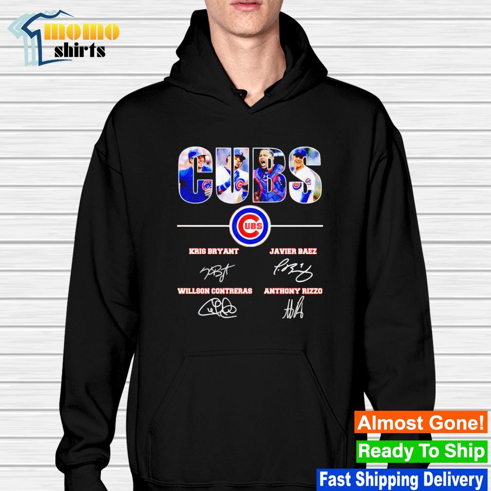 Chicago Cubs Willson Contreras Anthony Rizzo Kris Bryant Javier Baez  Signatures Shirt, hoodie, sweater, long sleeve and tank top