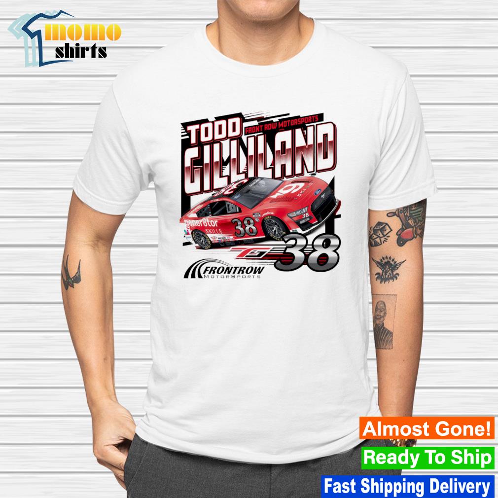 Best todd Gilliland Checkered Flag Front Row Motorsports shirt