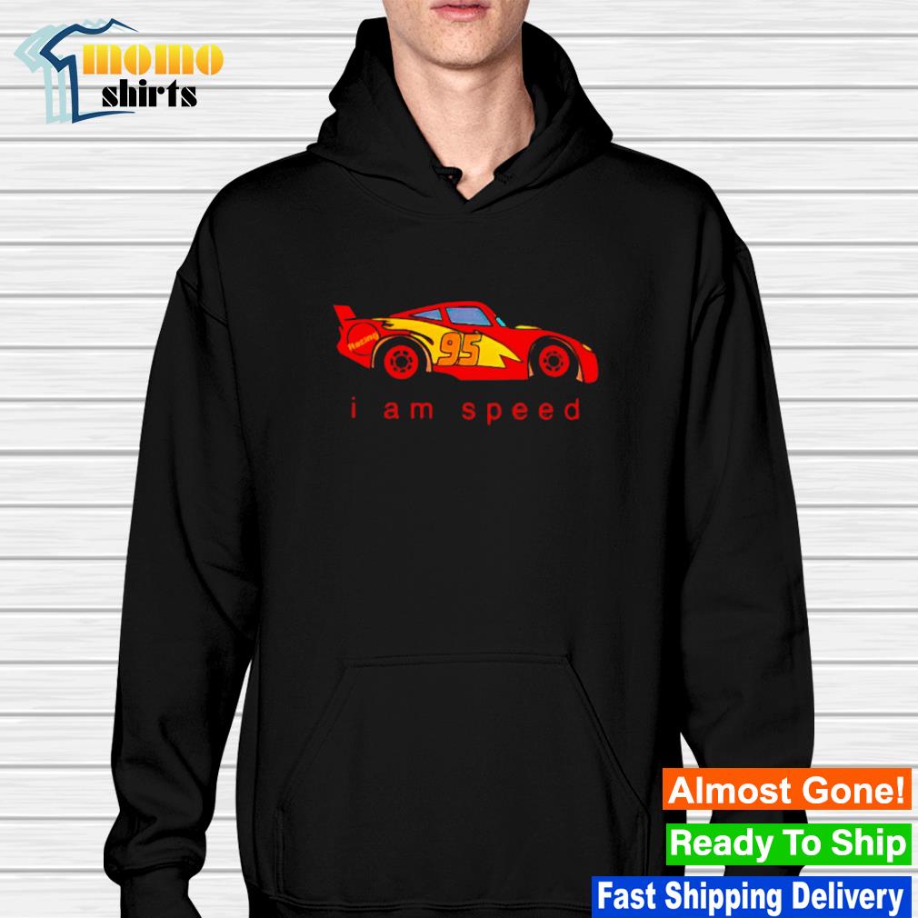 Funny i am speed 95 Cars Lightning Mcqueen shirt, hoodie, sweater, long  sleeve and tank top