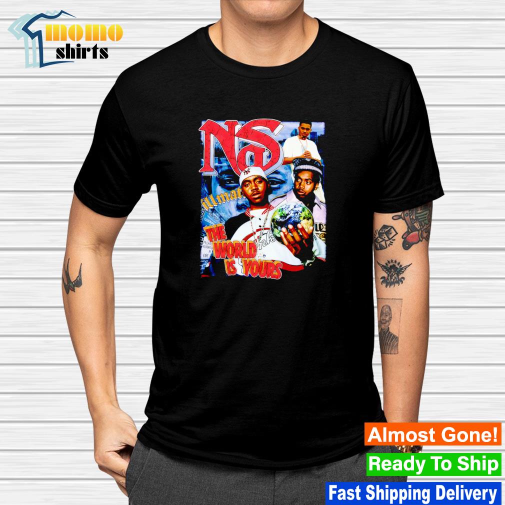 Funny nas vs Jay-Z Illmatic the world is yours shirt, hoodie