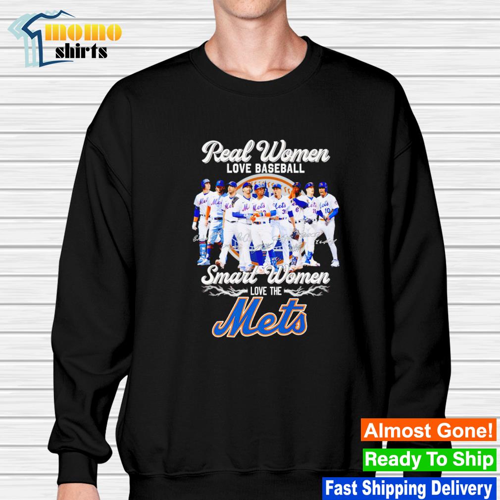 Real Women Love Baseball Smart Women Love The New York Mets 2023 Signatures  Shirt - Shibtee Clothing