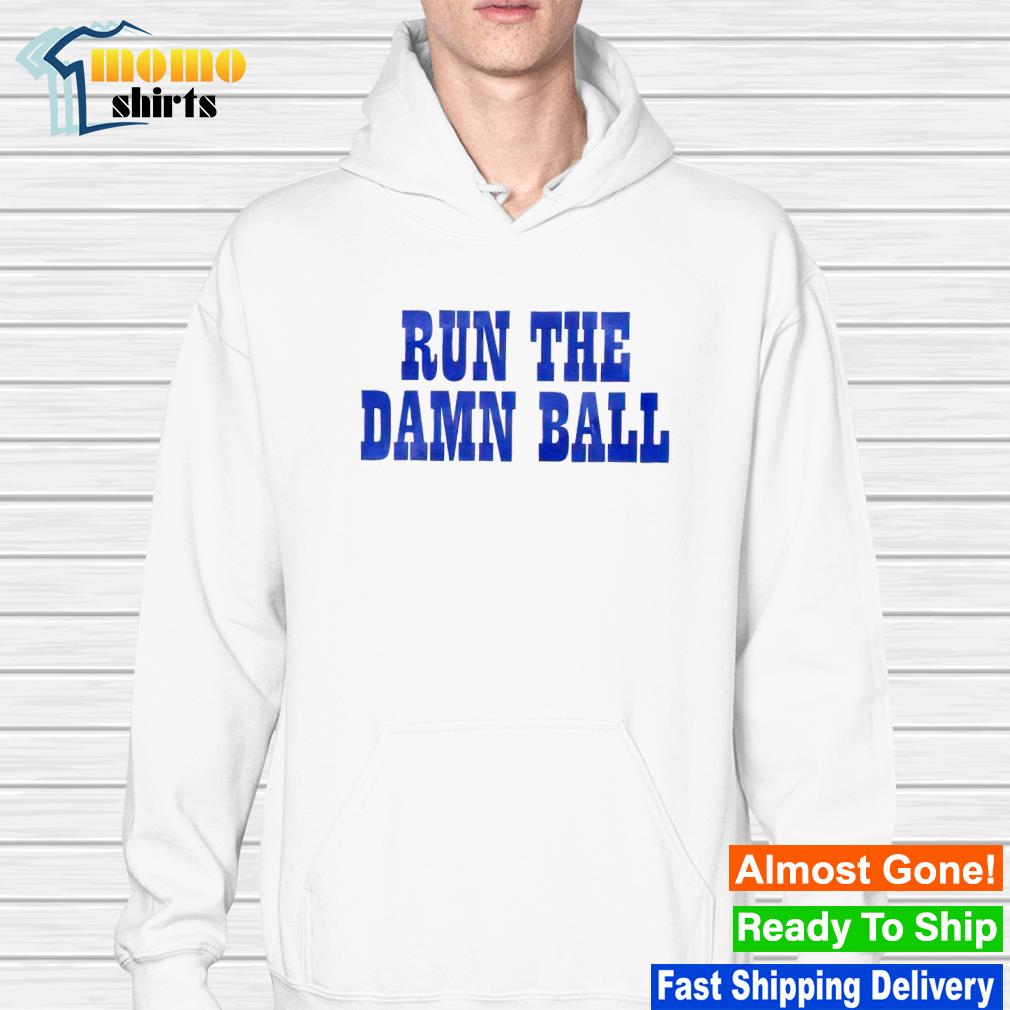 Run The Damn Ball - Colts - Long Sleeve T-Shirt