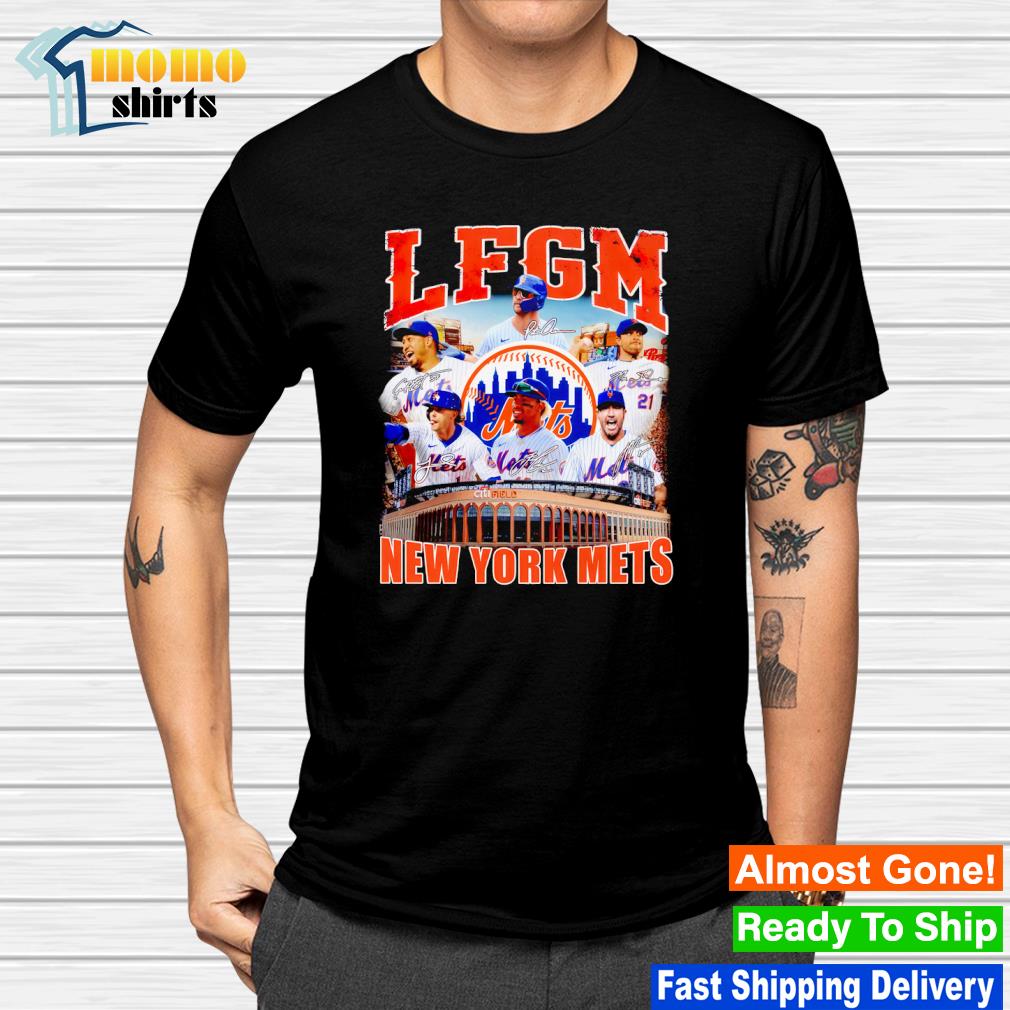 Top new York Mets LFGM signatures shirt