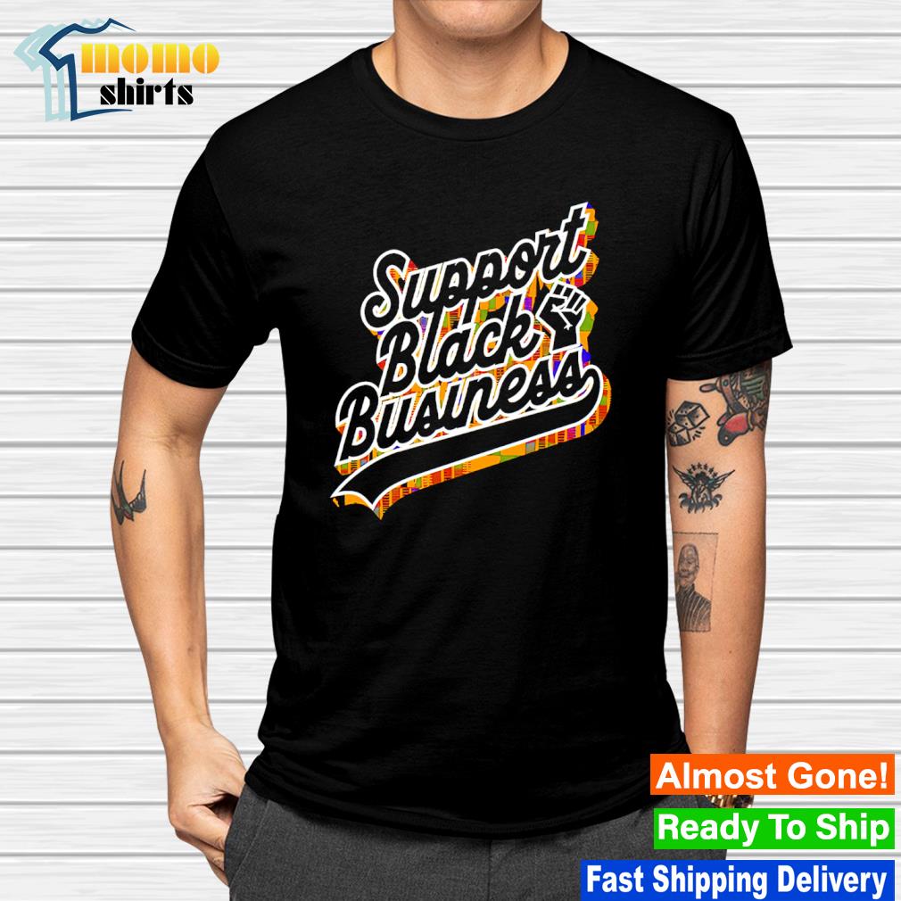 Awesome support black business shirt