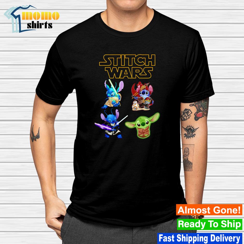 Best stitch Wars Stitch and Baby Yoda shirt