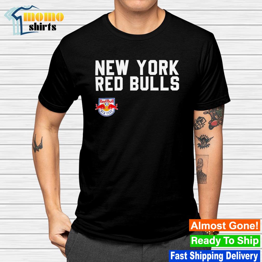 Official new York Red Bulls Stacked Slant 2023 shirt