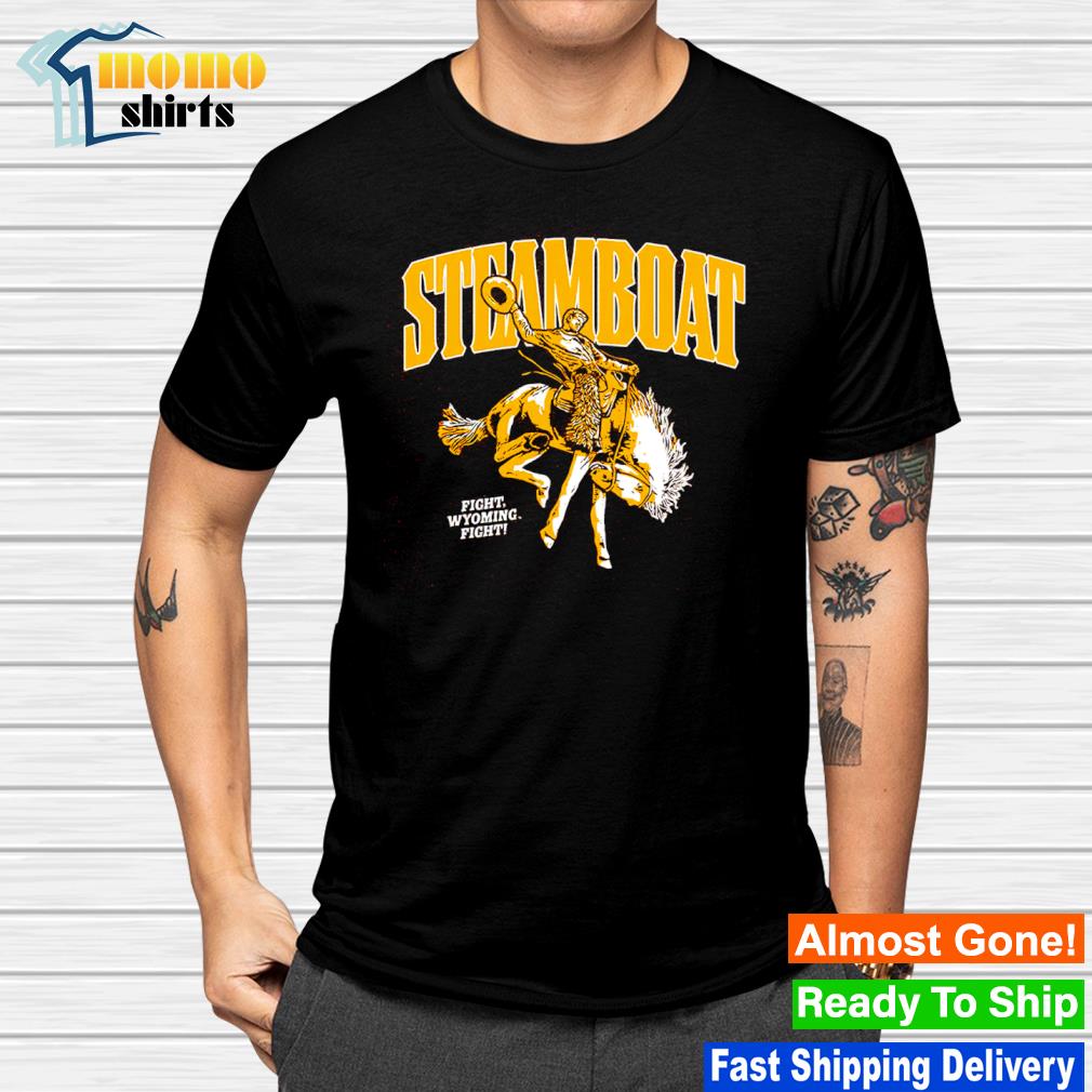 Original wyoming Steamboat Bucking Bronco Fight Wyoming Fight shirt