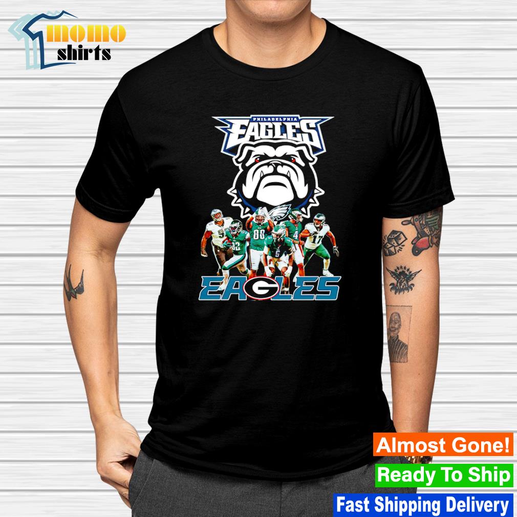 Philadelphia Eagles Bulldogs Georgia Bulldawgs Logo Shirt - Teespix - Store  Fashion LLC