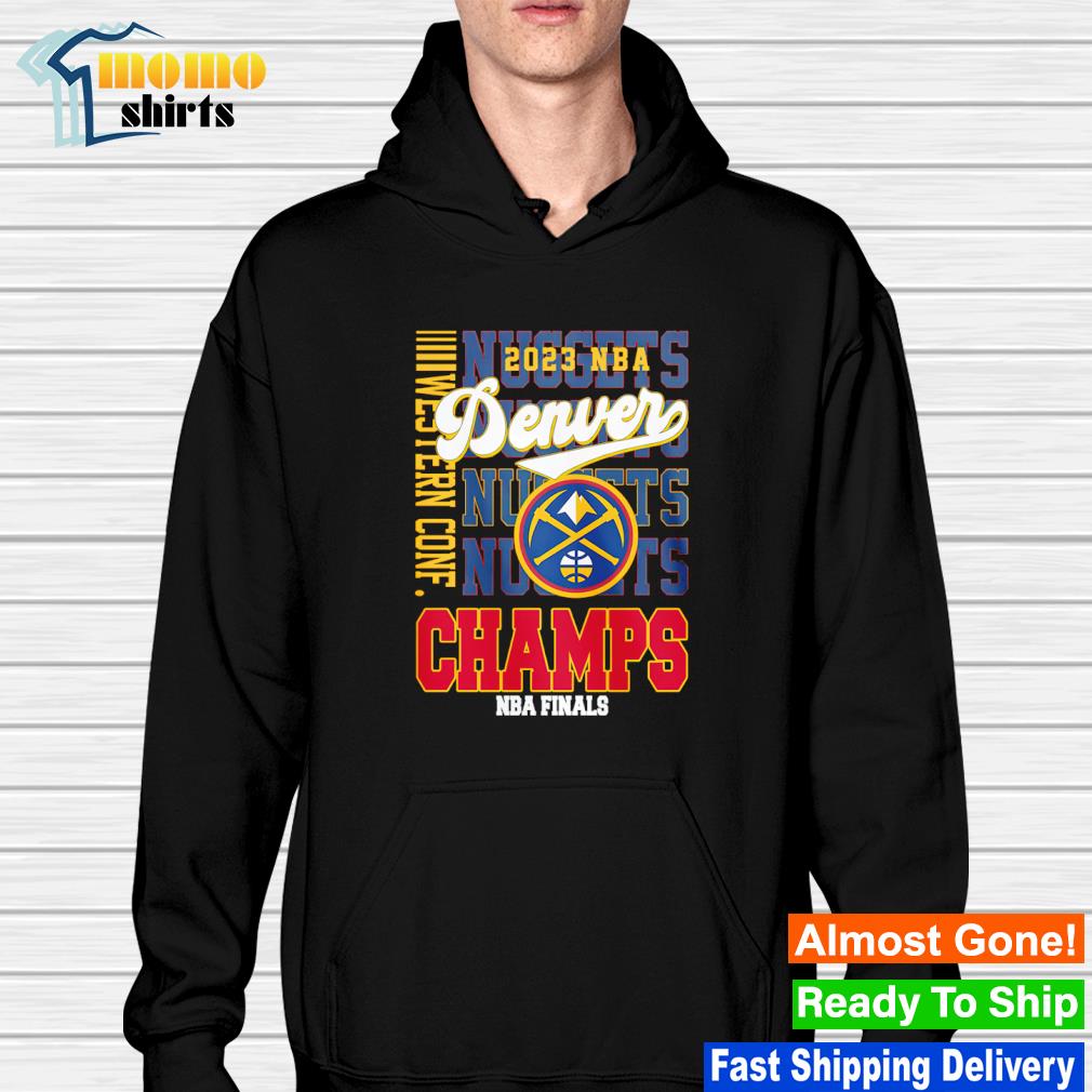 National Basketball Champions Denver Nuggets 2023 Legend White Design  Hoodie T Shirt - Growkoc