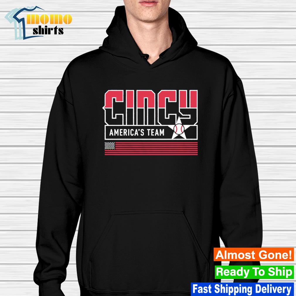 Product cincy Shirts Cincinnati OH reds america's team shirt, hoodie,  sweater, long sleeve and tank top