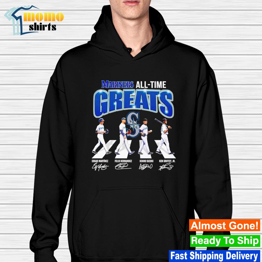 Seattle Mariners All-Time Greats Abbey Road Signatures shirt, hoodie,  sweater, long sleeve and tank top