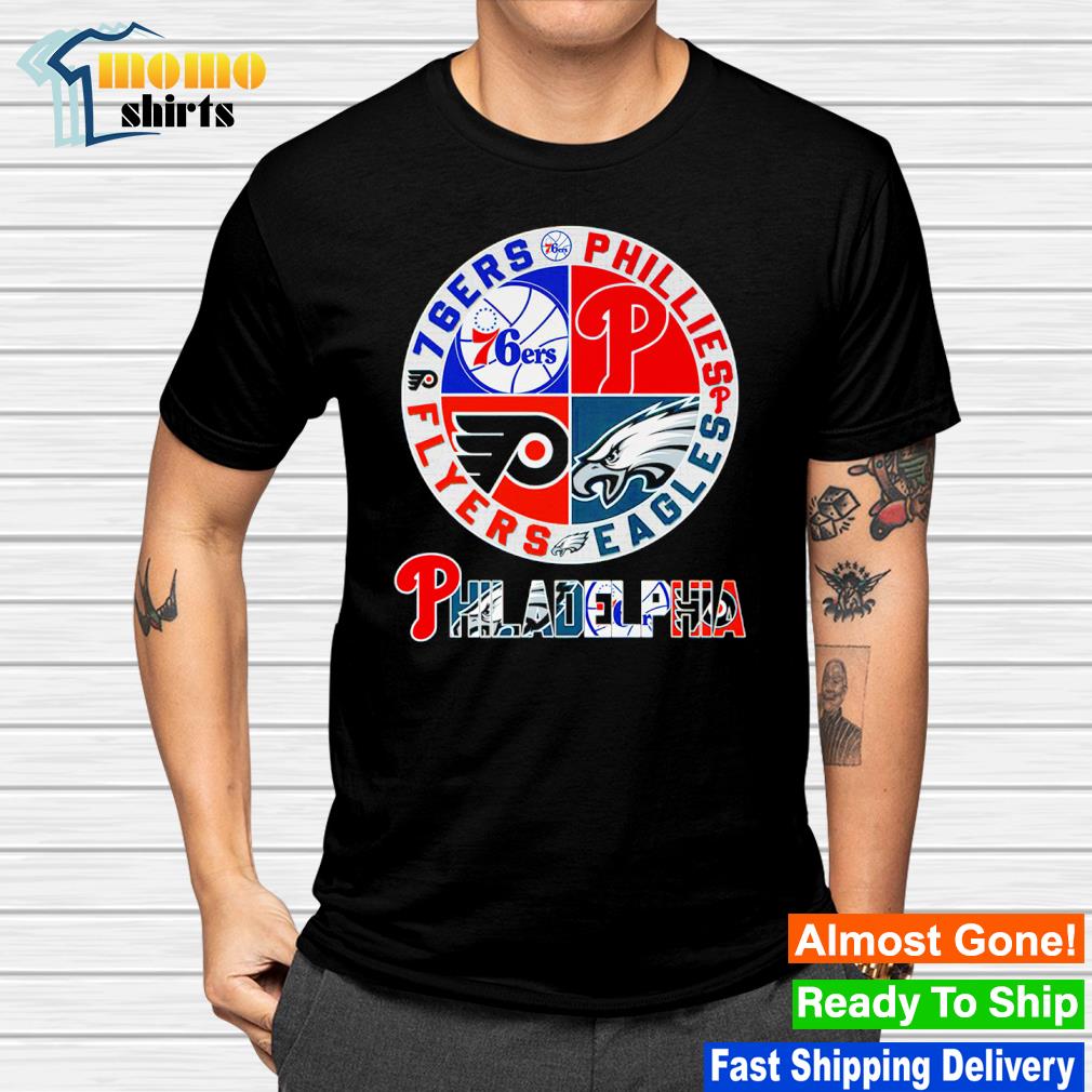 Philadelphia Circle Logo Sport Teams Phillies Eagles Flyers 76ers