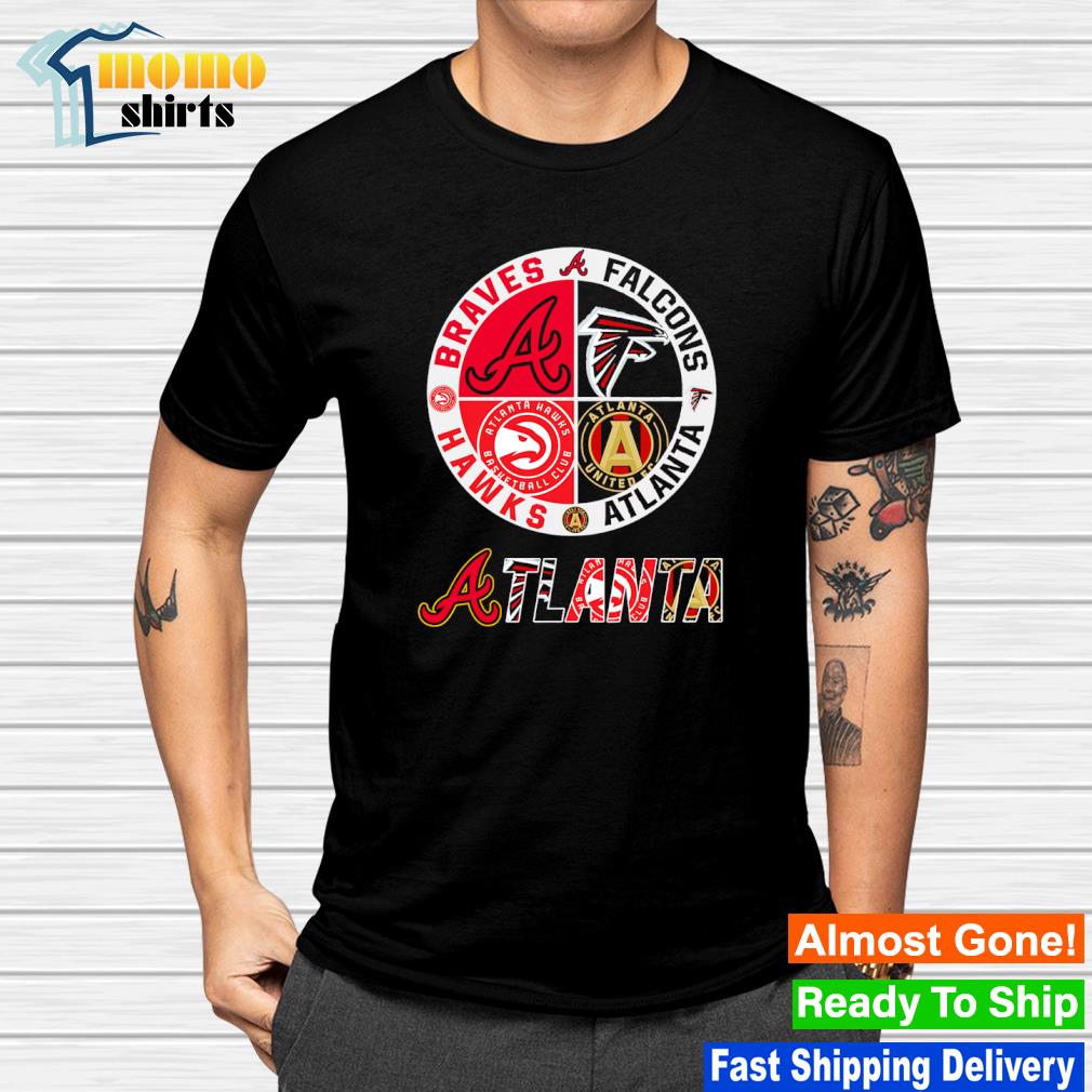 Atlanta Braves, Falcons, Hawks Atlanta Sports Team Logo Shirt, hoodie,  sweater, long sleeve and tank top