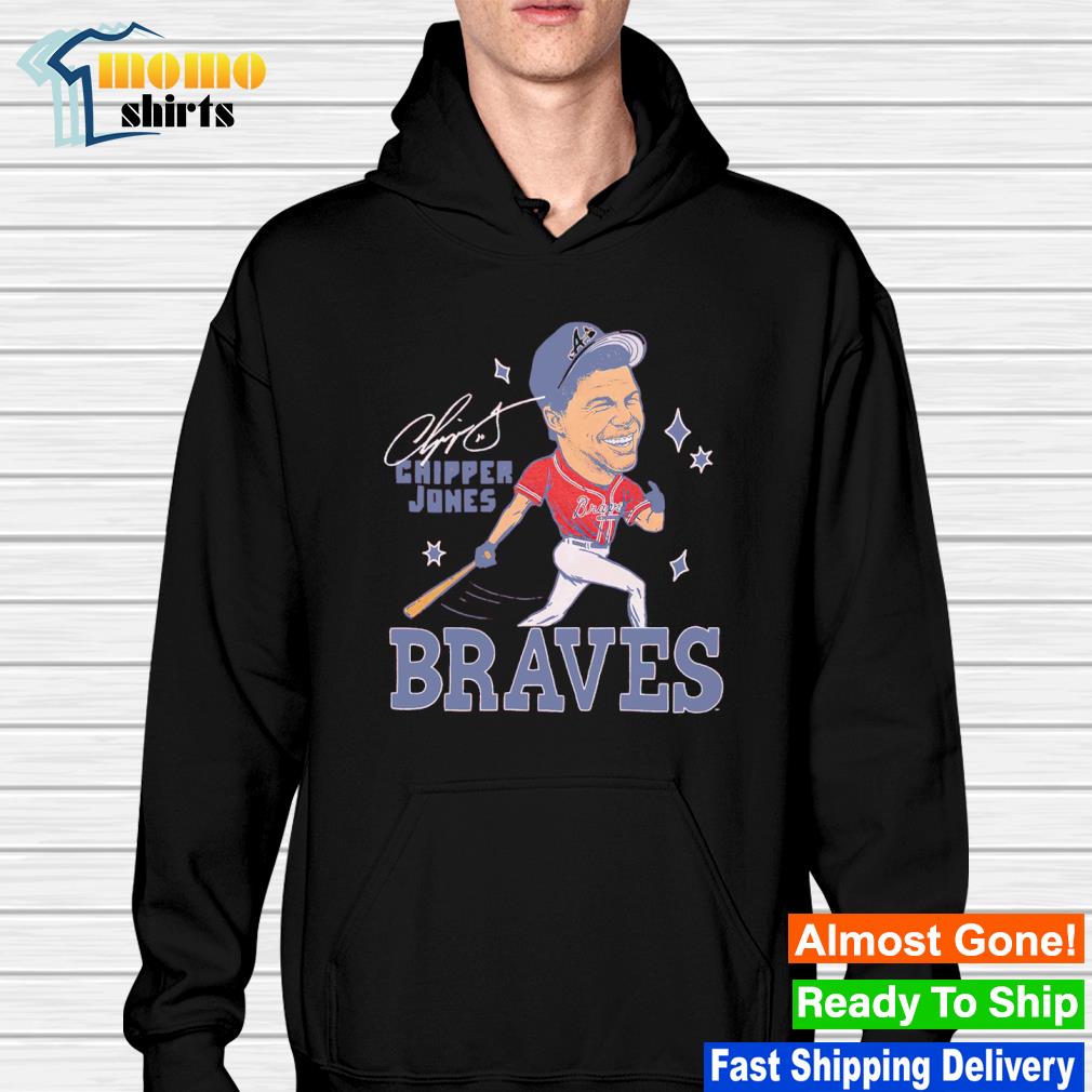 Nice atlanta Braves Chipper Jones signature shirt, hoodie, sweater, long  sleeve and tank top