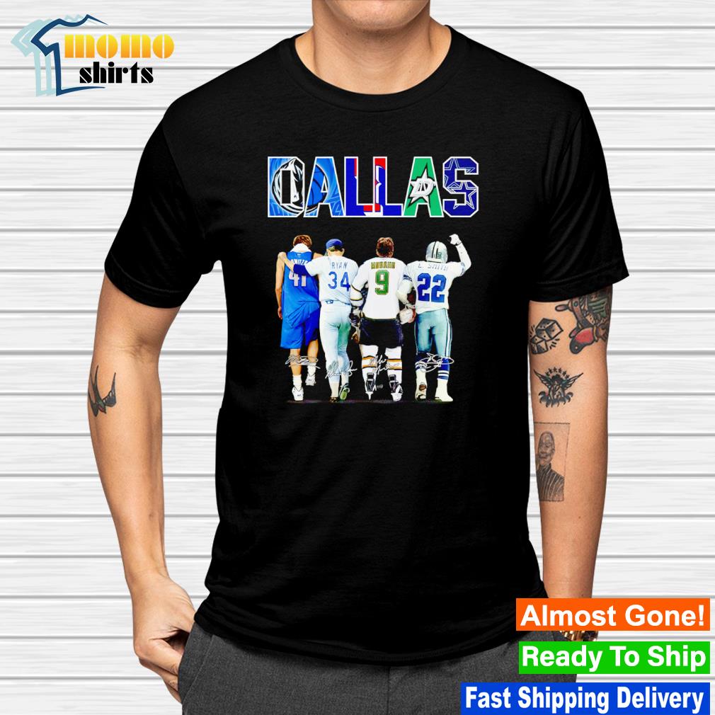 Emmitt Smith And Mike Modano Dallas City Of Champions Shirt - Shibtee  Clothing