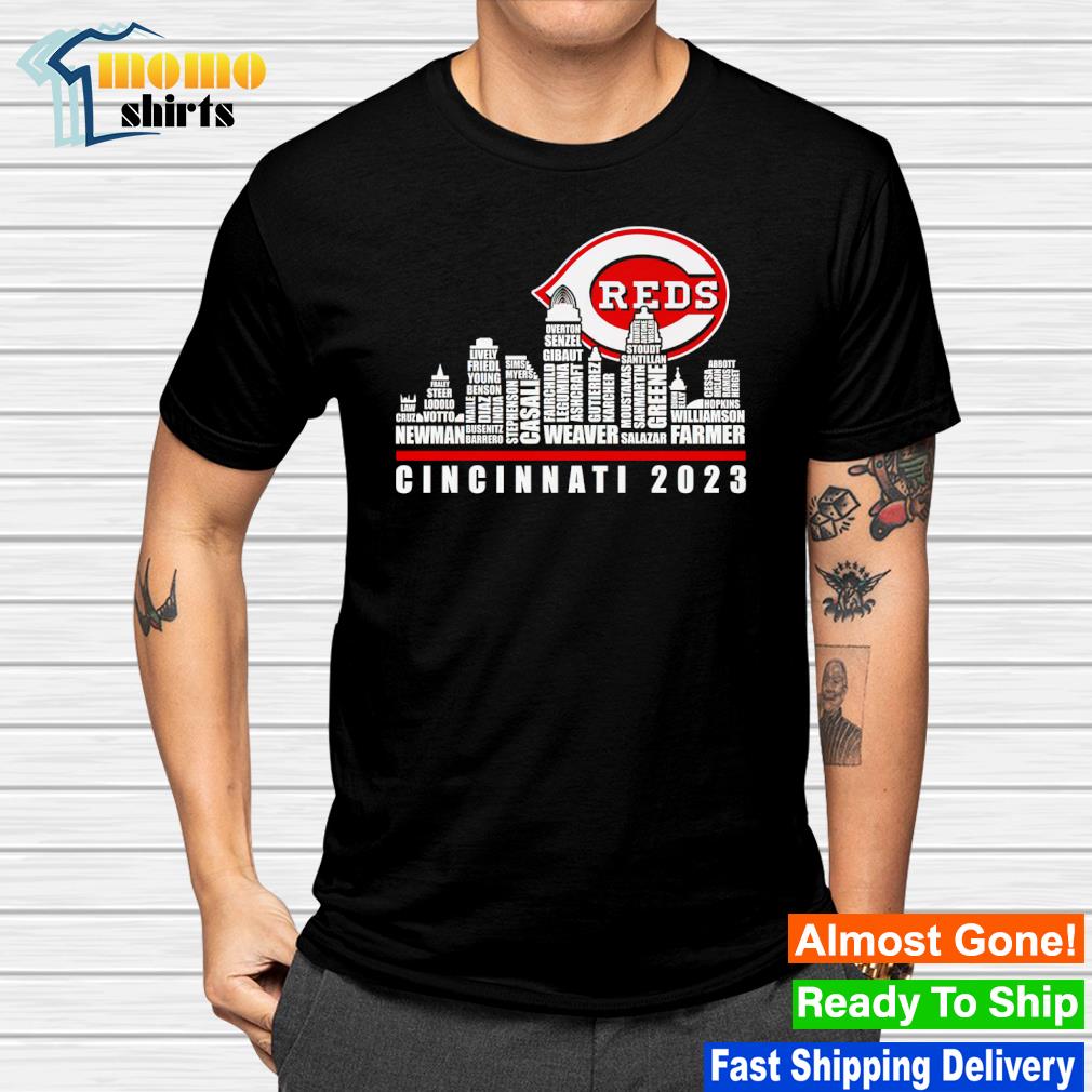 Cincinnati Reds team names city 2023 shirt, hoodie, sweater, long sleeve  and tank top