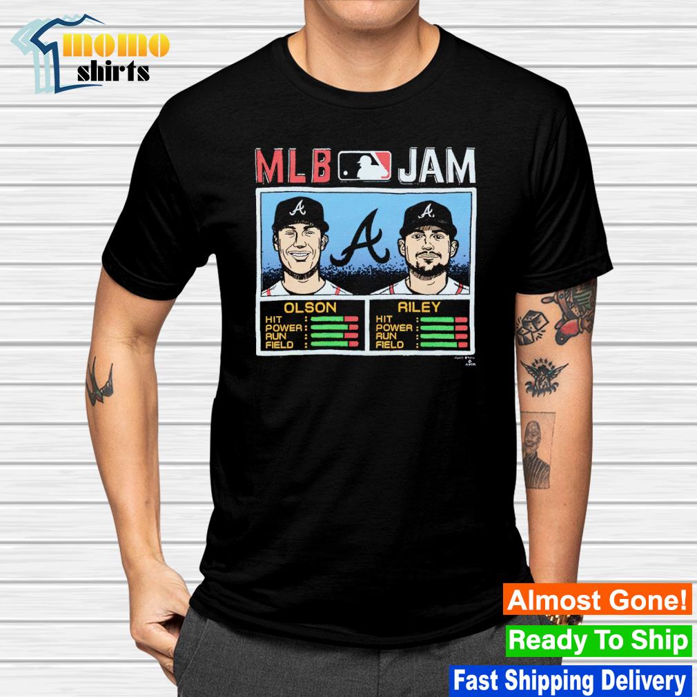 MLB Jam Atlanta Braves Olson And Riley Shirt