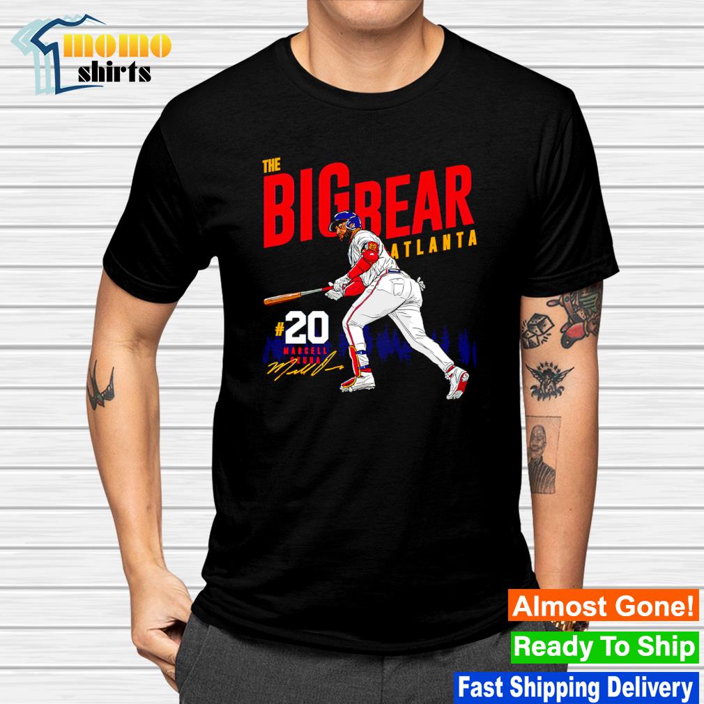 Marcell Big Bear Ozuna Atlanta Baseball t-shirt by To-Tee Clothing - Issuu