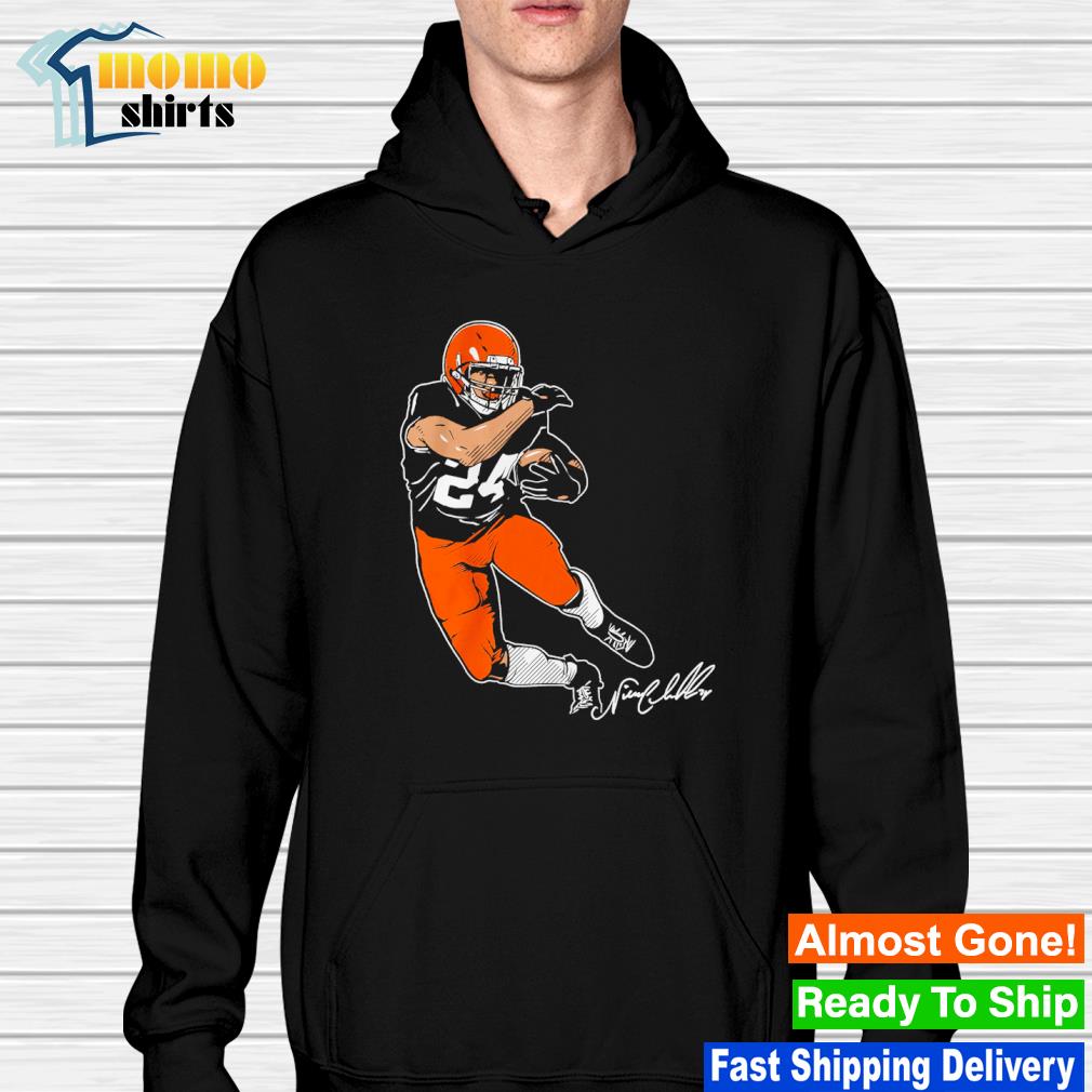 Funny nick Chubb Superstar Pose signature shirt, hoodie