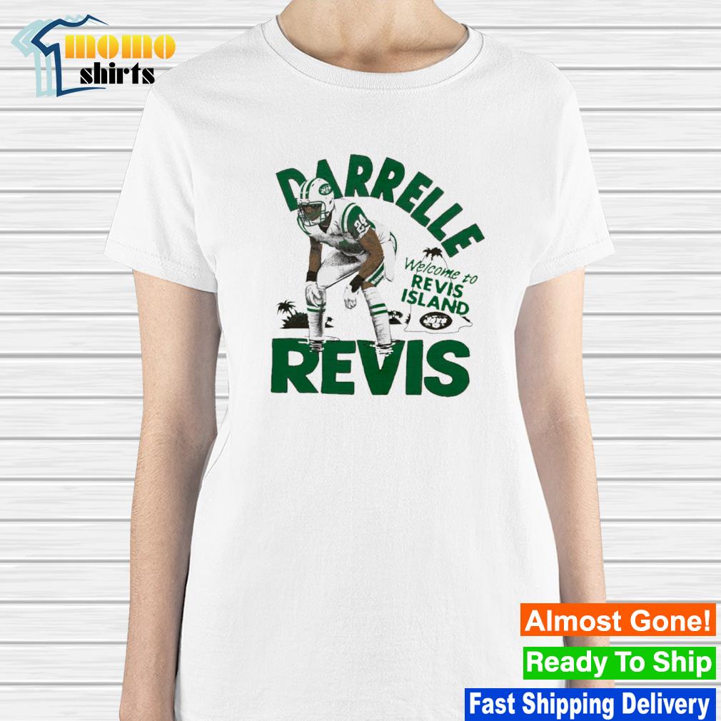 DustinMorrisonArt Darrelle Revis (Jets) Fake Craft Beer Label T-Shirt