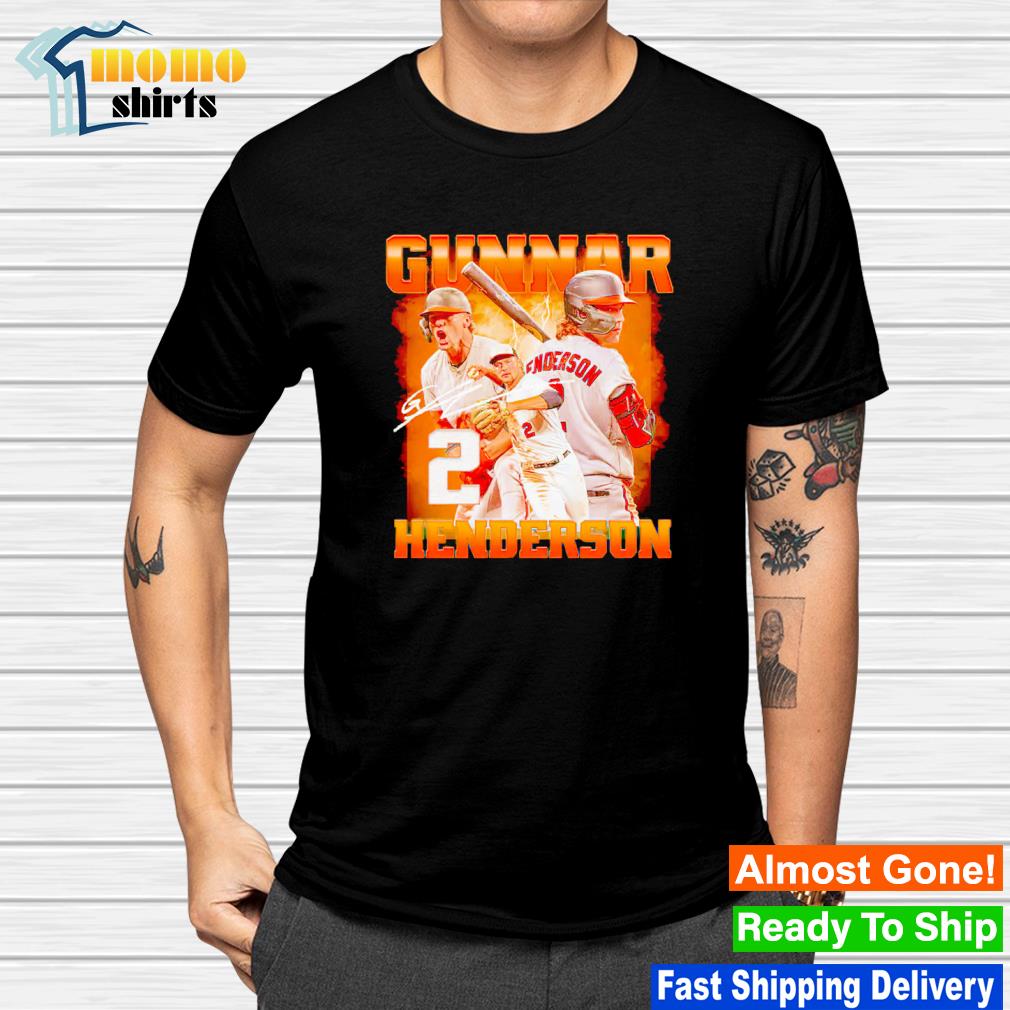 Baltimore Orioles Gunnar Henderson Signature Series Shirt - Guineashirt  Premium ™ LLC