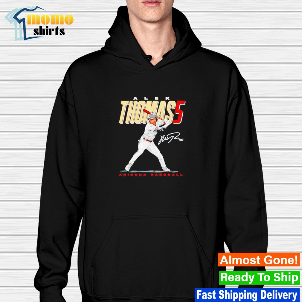 Alek Thomas Name and Number MLBPA signature shirt, hoodie, sweater, long  sleeve and tank top