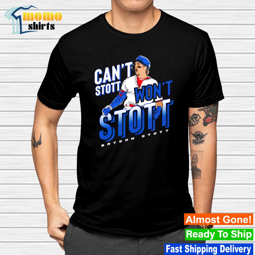 Bryson Stott Philadelphia Phillies can't Stott won't Stott 2023 shirt,  hoodie, sweater, long sleeve and tank top