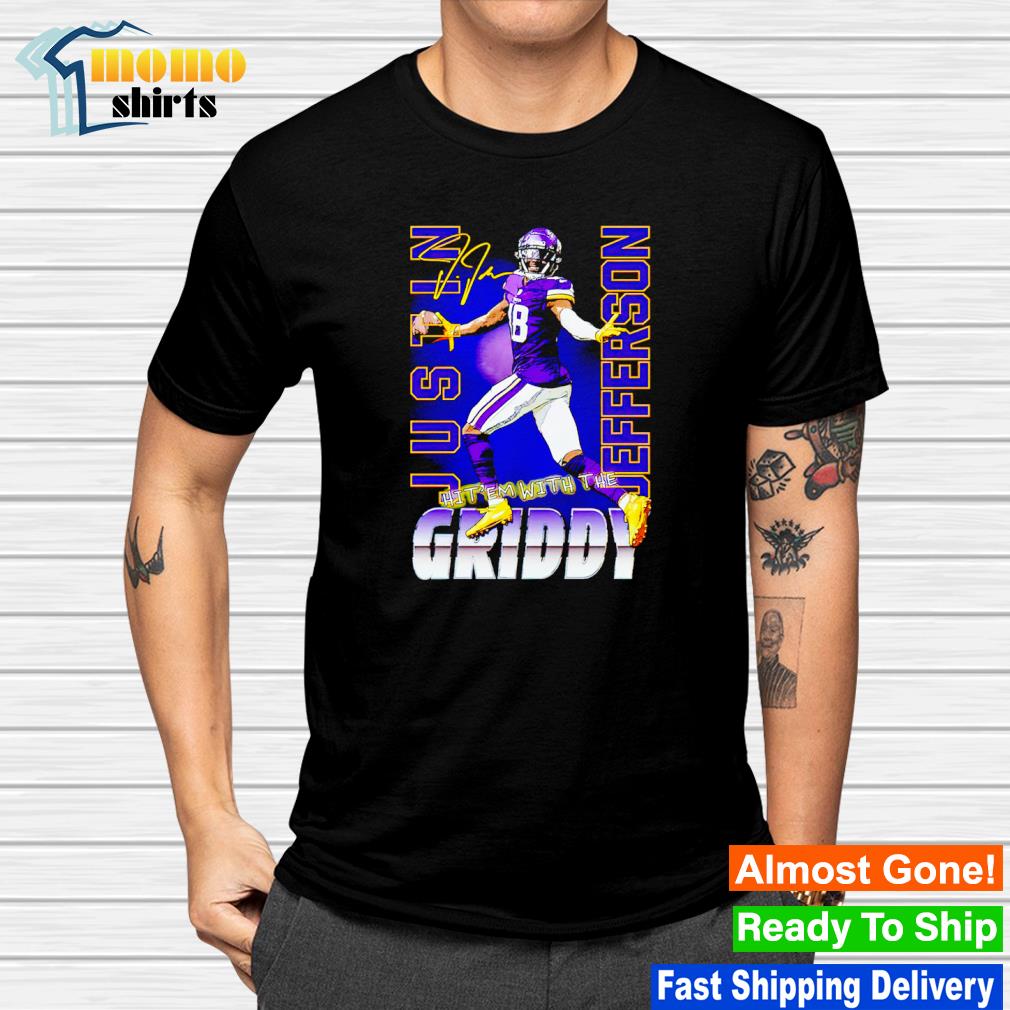 Hit 'em With The Griddy Minnesota Vikings Shirt,Sweater, Hoodie, And Long  Sleeved, Ladies, Tank Top