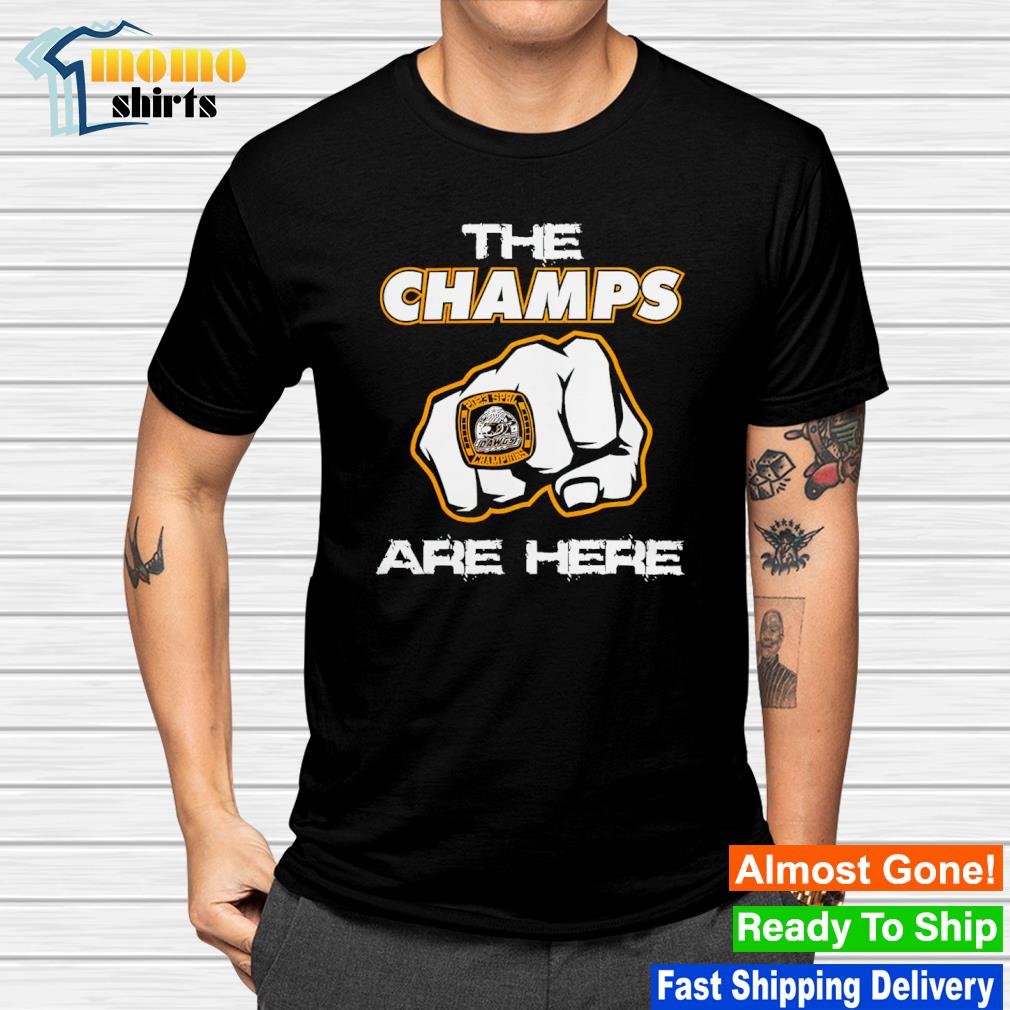 Official the Champs are here SPHL Champions Ring shirt