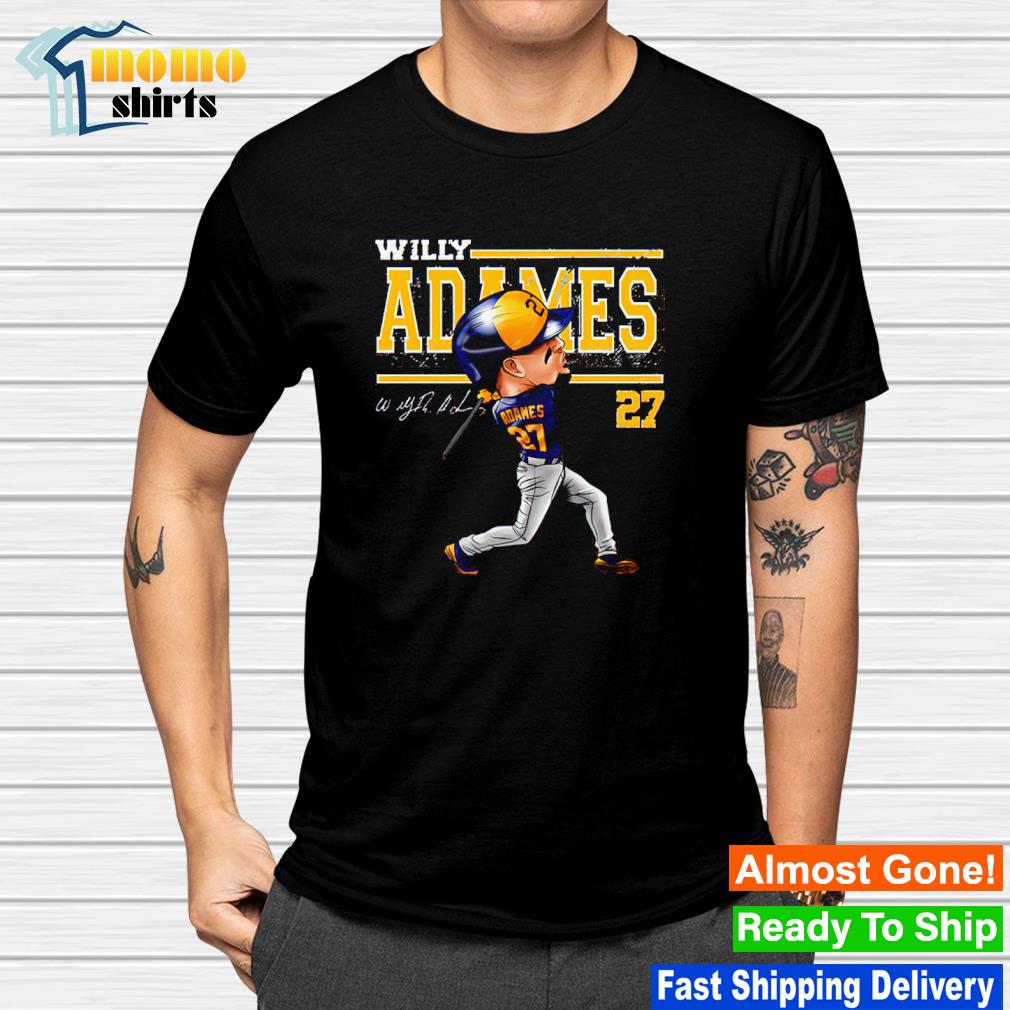 Official willy Adames Milwaukee Cartoon Vintage shirt