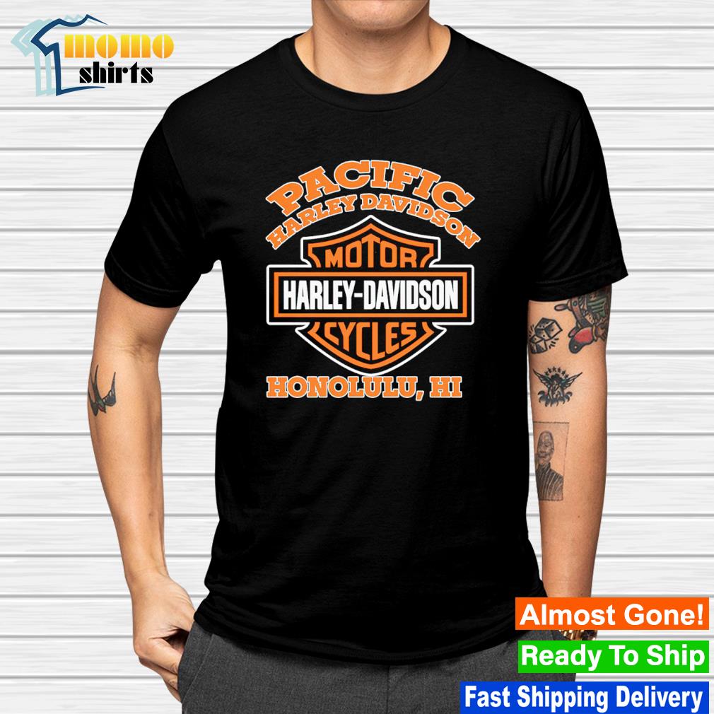 Original pacific Harley Davidson Honolulu shirt
