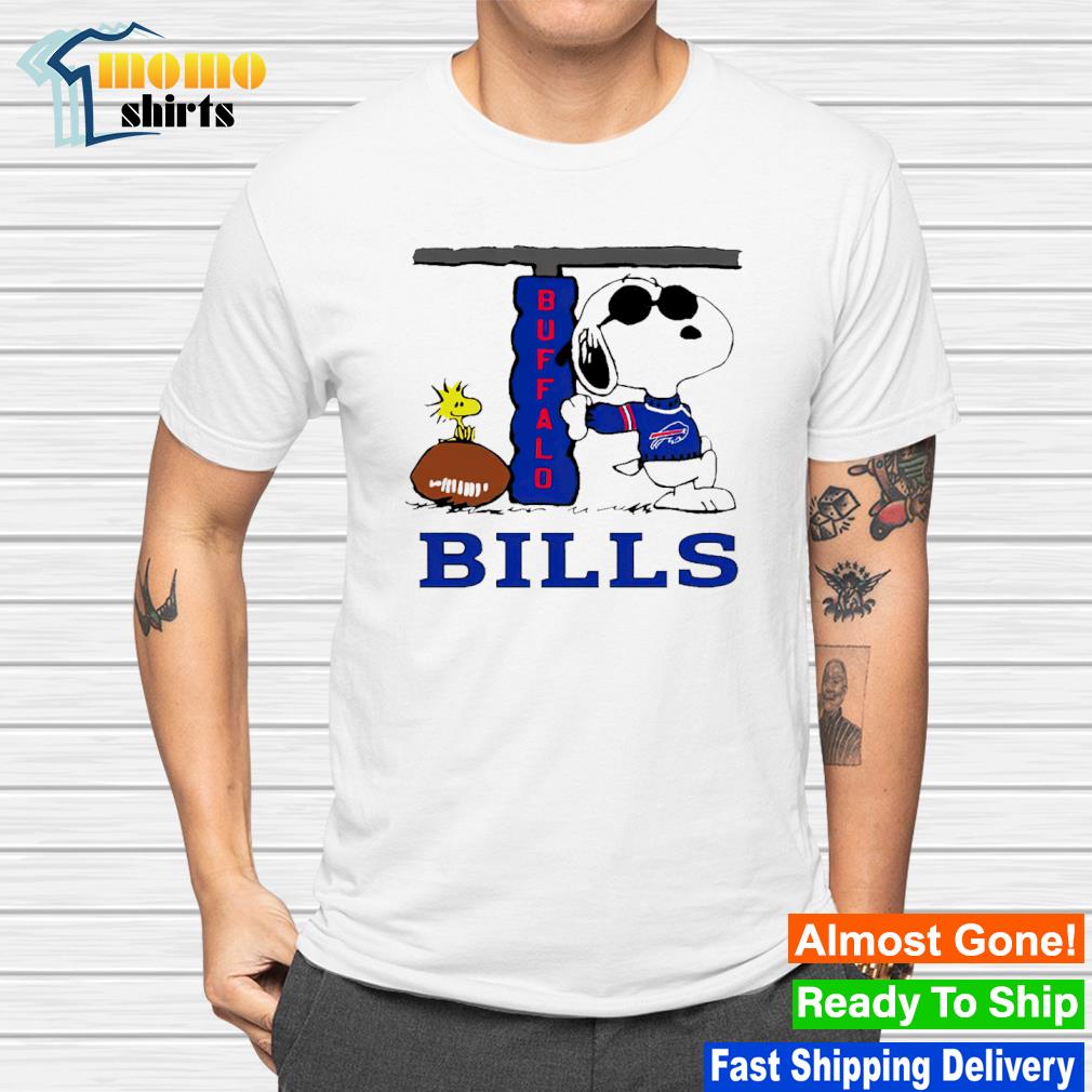 Original snoopy Joe Cool and Buffalo Bills shirt