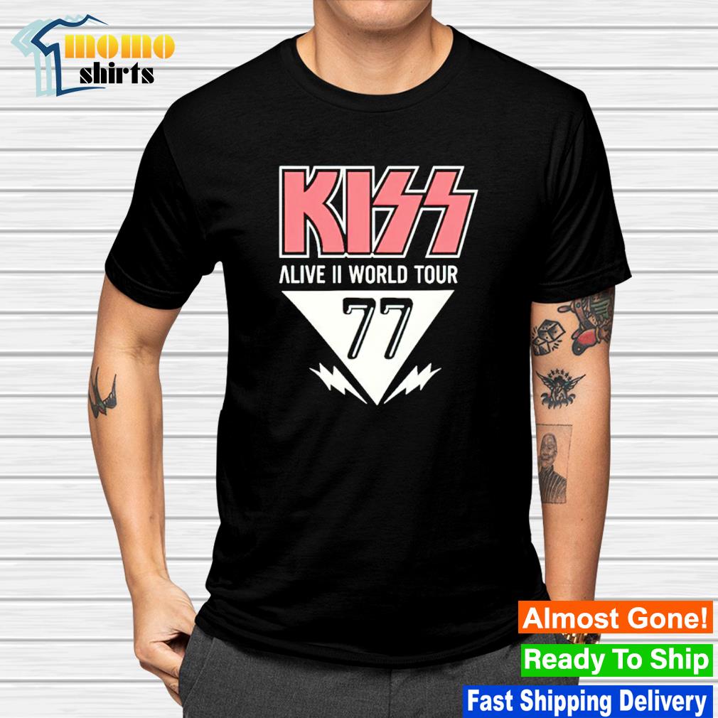 Premium zendaya kiss alive II world tour shirt
