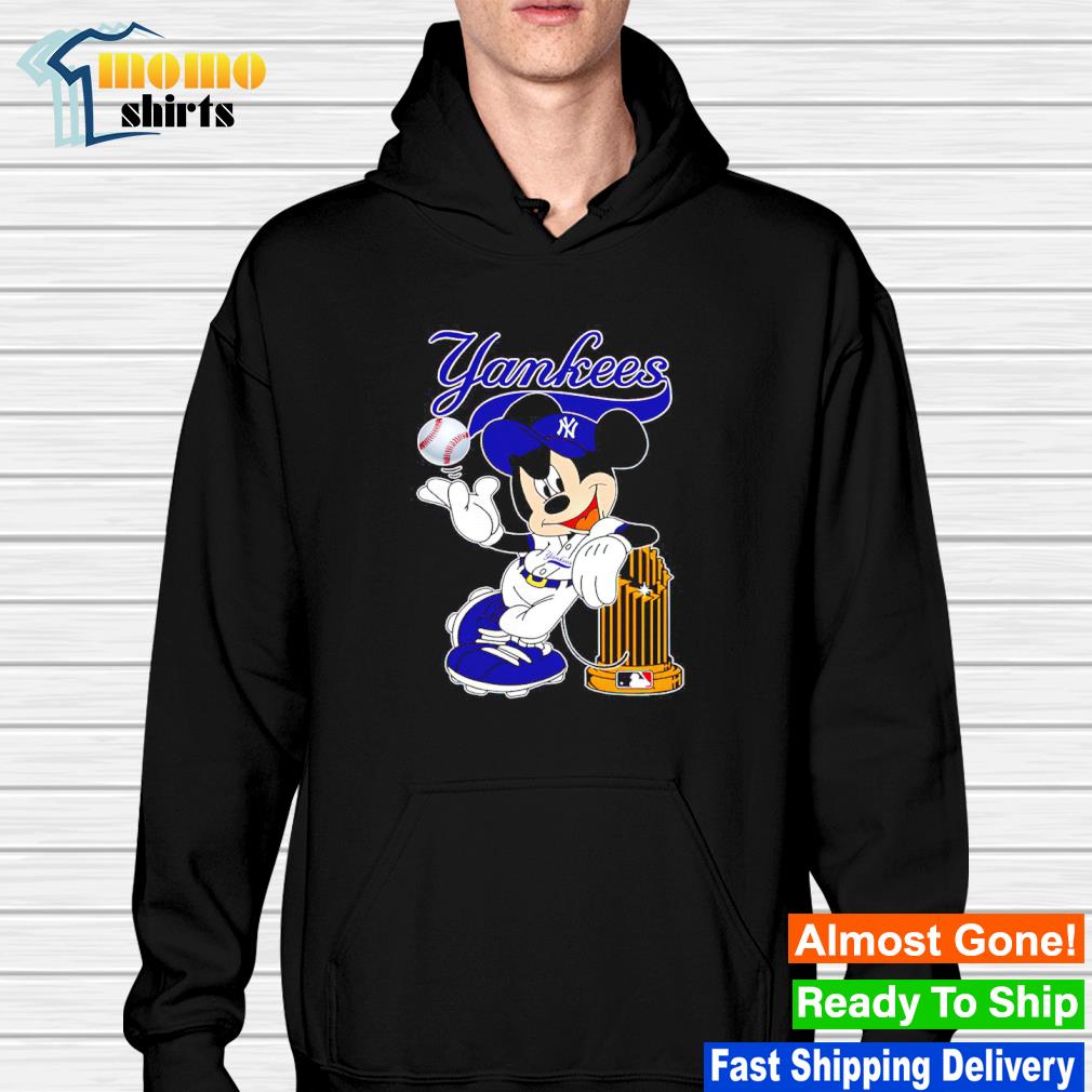 New York Yankees Mickey mouse cartoon T-shirt - Dalatshirt