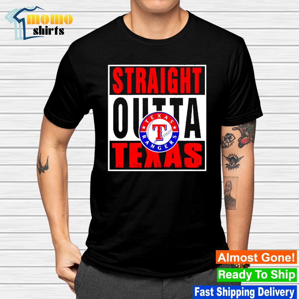 Vintage Straight Outta Texas Rangers Shirt, hoodie, sweater, long